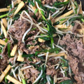 shan0625's cooksnap of when they made 簡単＊牛肉ともやしのオイスター醤油炒め.