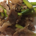 ♥︎atk♥︎'s cooksnap of when they made にんにくの芽と豚肉のオイスターソース炒め.