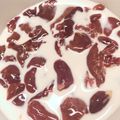 レッツ5's cooksnap of when they made 鶏レバーの下処理.