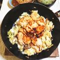 Chiccoちこ's cooksnap of when they made 白菜と一緒に♪柔らか鶏胸肉オイマヨソテー.