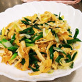 やまったくん's cooksnap of when they made ☆簡単♪油揚げと長ネギ炒め☆.