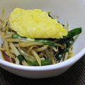 ろびんキュー's cooksnap of when they made 簡単　ニラともやしのオイスターソース炒め.