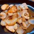 iegasuki's cooksnap of when they made むね肉・玉ねぎのレモンタレ焼き♪.