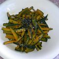 ｹﾛたん's cooksnap of when they made 南瓜の皮でキンピラ！.