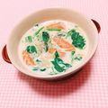 まあまま☆0403's cooksnap of when they made ほうれん草とウィンナーのクリーム煮.