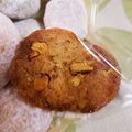 ハチ8コロ8's cooksnap of when they made ノンエッグノンバター★黒糖くるみクッキー.