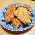 sarari's cooksnap of when they made 下味効果でふんわり柔らか♪鶏むね肉ピカタ.