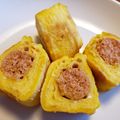 きつねどんべい's cooksnap of when they made 簡単！ズレない明太子玉子焼き（≧∇≦）.