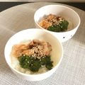 ☆こまっと☆'s cooksnap of when they made ❀めかぶand納豆❀.