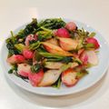 ゆにこーん☆'s cooksnap of when they made ★お弁当★ラディッシュマヨ炒め.