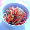 ぬかり's cooksnap of when they made もやしと人参のピリ辛炒め.