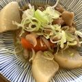 ともっち21's cooksnap of when they made 味付けホルモンで圧力鍋12分煮込み.