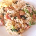 はるにゃ❀'s cooksnap of when they made ✿ほうれん草のピリ辛混ぜご飯✿.