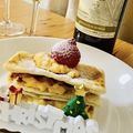 yuuuuukoko's cooksnap of when they made 冷凍パイシートで＊いちごミルフィーユ.