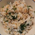 蜜茄子's cooksnap of when they made 絶対美味しい セリの混ぜご飯.