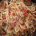 ぷくりる's cooksnap of when they made ナスのトマトソースパスタ.