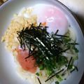 rocky6969's cooksnap of when they made 混ぜて美味し♡明太(たらこ)釜玉うどん.