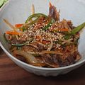 クックMFGEC1☆'s cooksnap of when they made プルコギ風炒め.