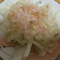 クックLOPWLE☆'s cooksnap of when they made 梅こんぶ茶で簡単、大根浅漬け風サラダ.