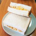 あたりめっこ's cooksnap of when they made ゆで卵＆納豆マヨサンド♪.