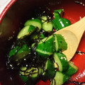 じゃぴさん's cooksnap of when they made 簡単 きゅうりの塩昆布浅漬け.
