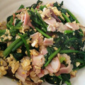 きららんらん☆'s cooksnap of when they made ほうれん草とベーコンのオイスター炒め.