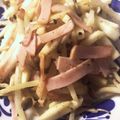 ＠てぃま's cooksnap of when they made ☺簡単もう一品♪大根とベーコンの炒め物☺.