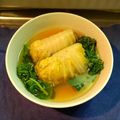 whitelucky's cooksnap of when they made 鶏ミンチの和風ロール白菜.