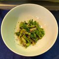 whitelucky's cooksnap of when they made セリのペッパーナムル。.