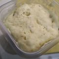 arakoshino's cooksnap of when they made 離乳食◇卵・乳なし◇３分蒸しパン。.