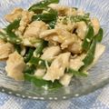 ☆さぶ☆☆'s cooksnap of when they made 簡単！ピーマンと鶏ささ身のゴマ味噌和え.