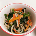 きえこ's cooksnap of when they made もやしとほうれん草の彩りごま和え.