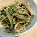 さゆゆゆこ's cooksnap of when they made シャキシャキ水菜とえのき炒め.