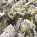 うどんの腰's cooksnap of when they made ナスと豚肉の花椒醤炒め煮.