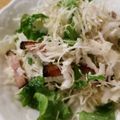 Galão's cooksnap of when they made 焼豚とキャベツのサラダ♪.