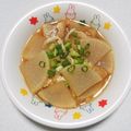 もぐ・ω・くま's cooksnap of when they made シンプルに大根と油揚げの煮物.