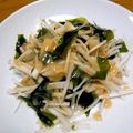 1655's cooksnap of when they made 独活の酢味噌和え.