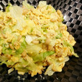 たきぴ's cooksnap of when they made 簡単！レタスと納豆とチーズの卵炒め.