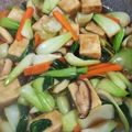 ハニイとムサシ's cooksnap of when they made 高野豆腐と青梗菜の炒め煮☆.