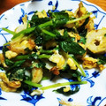 ☆★まなみん★☆'s cooksnap of when they made 節約80円♪卵とちくわと豆苗の白だし和え.