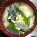 あじさい♪'s cooksnap of when they made 焼肉屋さんの味★わかめと卵のスープ.