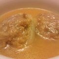 tomomo812's cooksnap of when they made タマネギの肉詰めスープ煮.