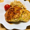 もちっこ橙色's cooksnap of when they made ボリュームたっぷり★キャベツハンバーグ.