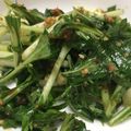 おかわりちょうだい♪'s cooksnap of when they made 毎日食べたい、水菜のごま和えサラダ.