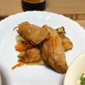 faluuce's cooksnap of when they made にんじんだけの春巻き.
