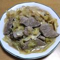 55才のおじさん's cooksnap of when they made キャベツと豚バラのさっぱり蒸し煮.