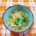 ﾁｲﾁｬﾝﾏﾏ's cooksnap of when they made 新玉ねぎとミツバの卵とじ.