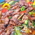 のあるなさらまやはな's cooksnap of when they made ホタルイカと菜の花＆きのこのアヒージョ.