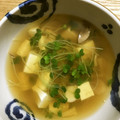 pnkdiamond's cooksnap of when they made 豆腐とカイワレのすまし汁.