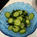 クックPCKCO5☆'s cooksnap of when they made きゅうりとわかめの酢の物.